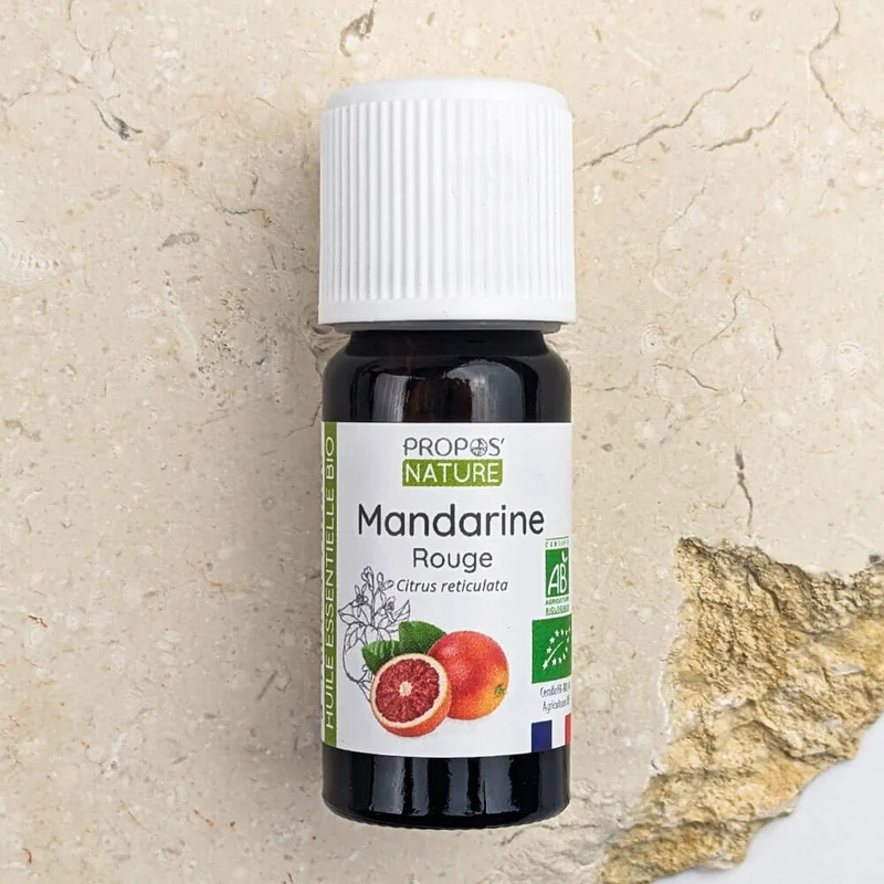 Huile essentielle de Mandarine rouge Bio