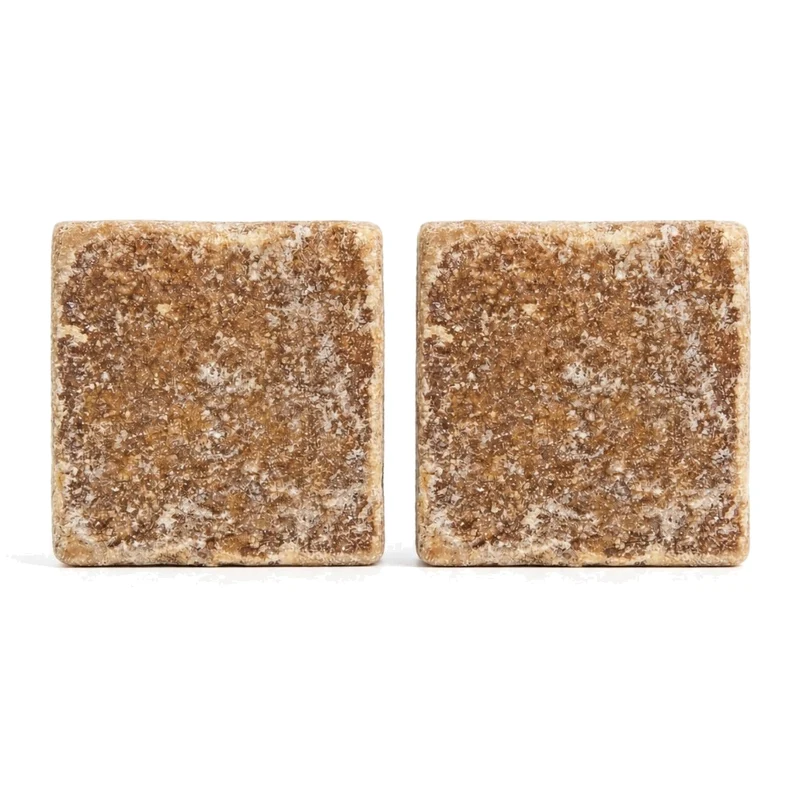 Lot de 2 carrés de musc ambré – parfum solide