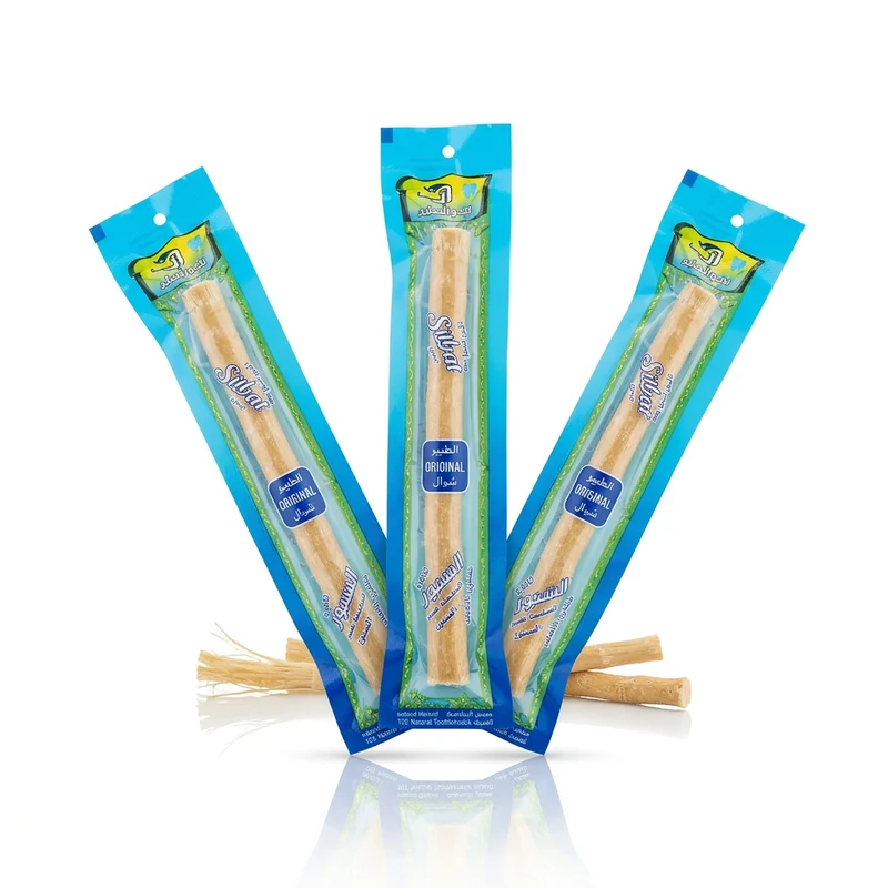 Lot de 10 Siwak Naturel Haute Qualité - Bâtons d'Arak