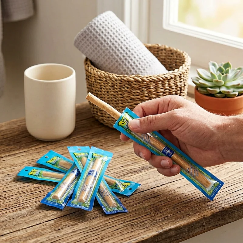 Lot de 10 Siwak Naturel Haute Qualité - Bâtons d'Arak