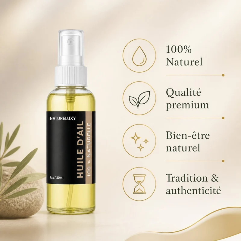 Huile d'Ail Cosmétique Spray - 30mL
