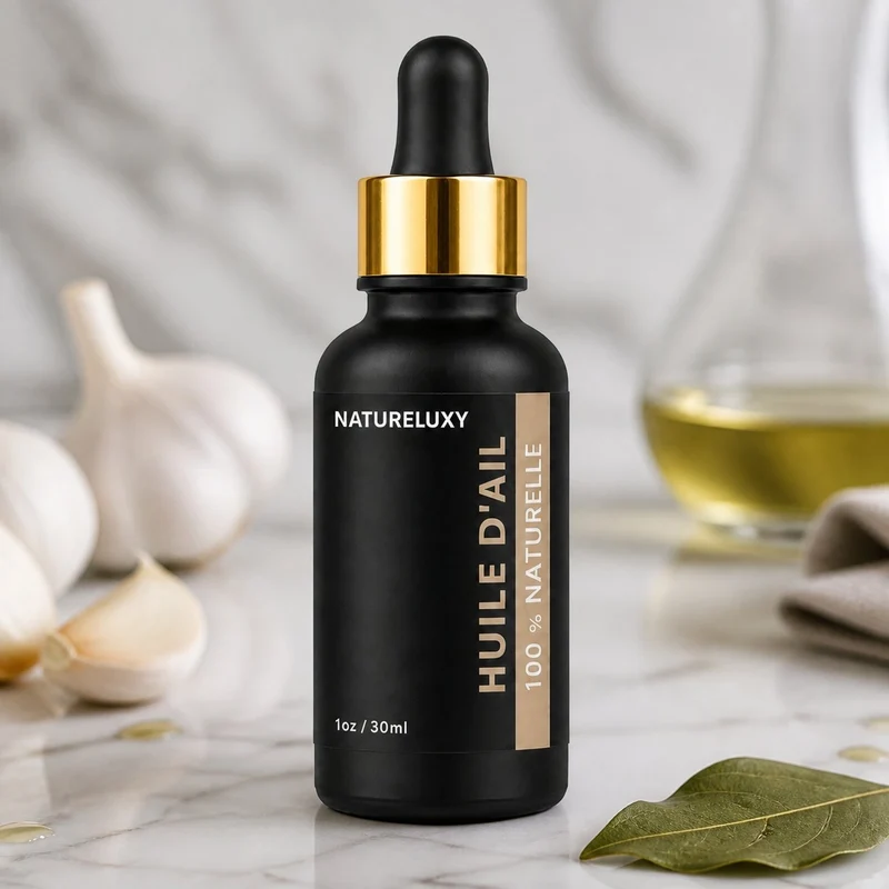 Huile d'Ail 30mL pipette + Huile d'Ail 30mL Spray 100% naturelle