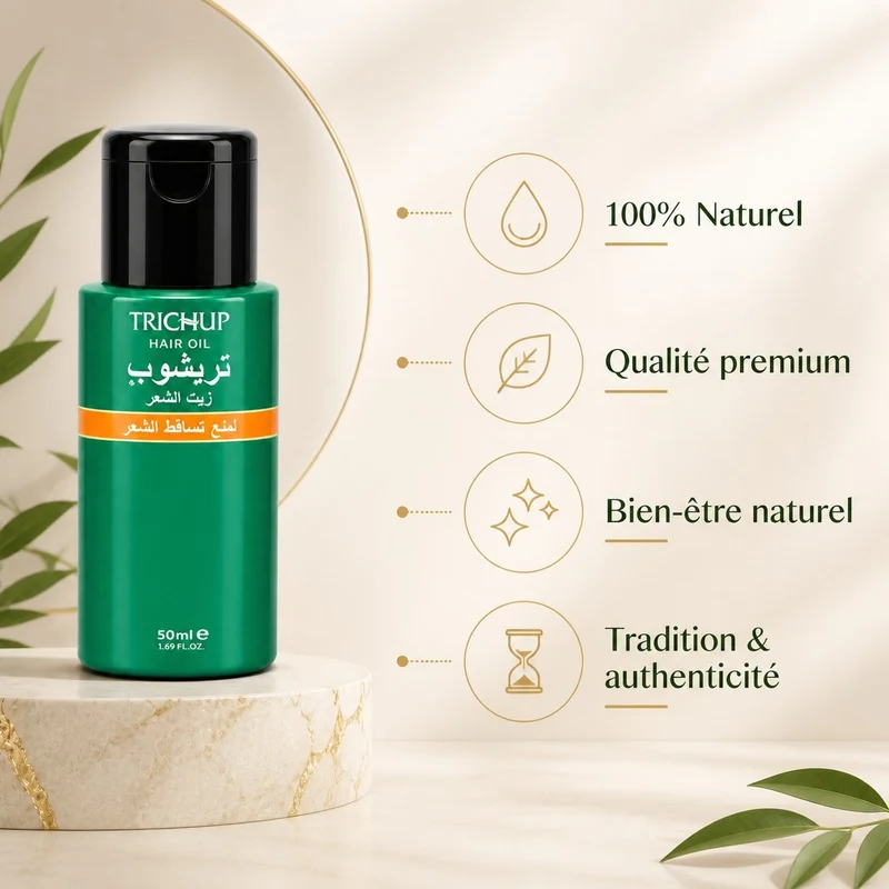 Huile Anti-Chute Soin Indien Trichup 50mL