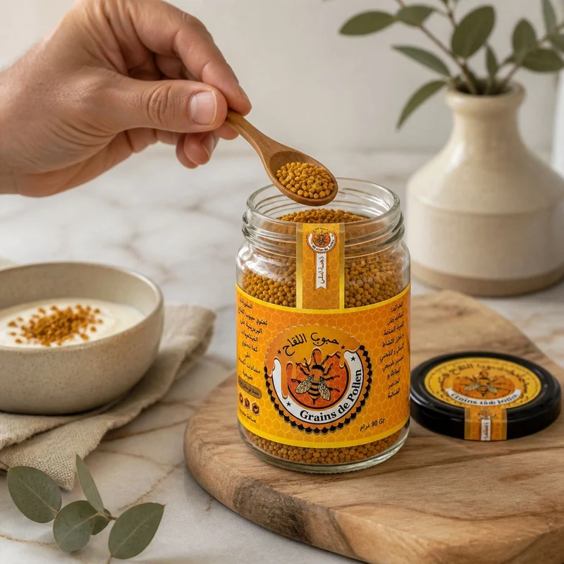 Grain de Pollen de Fleurs séchés -90g