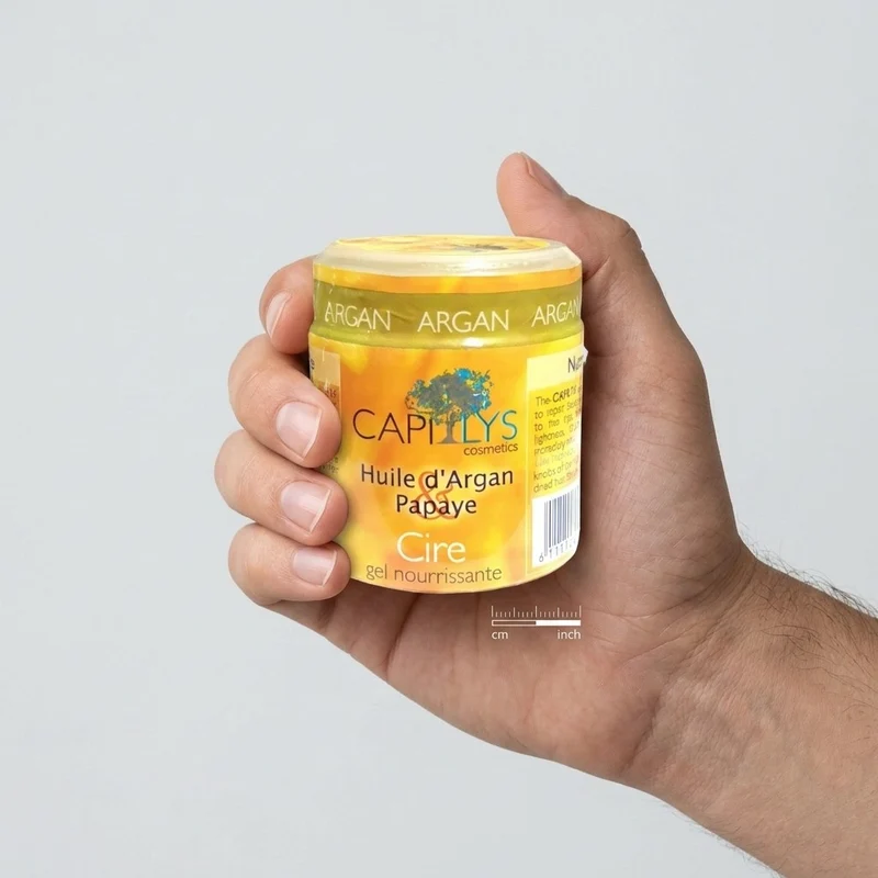 Gel Nourrissant Argan & Papaye Capilys — Cire Gel Capillaire