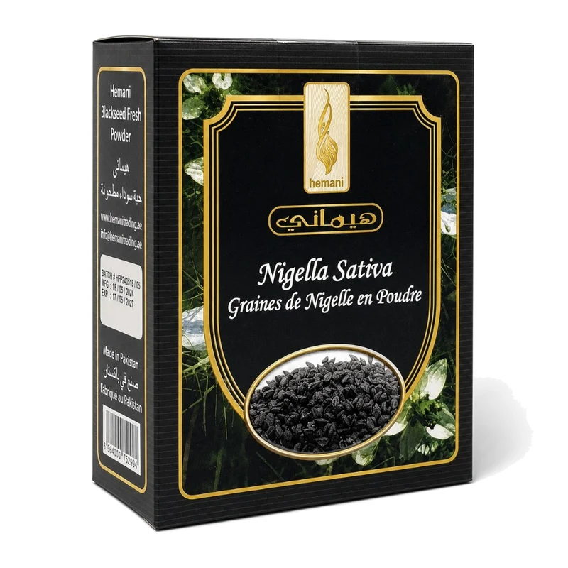 Graines de Nigelle en Poudre 200g Naturelle Hemani