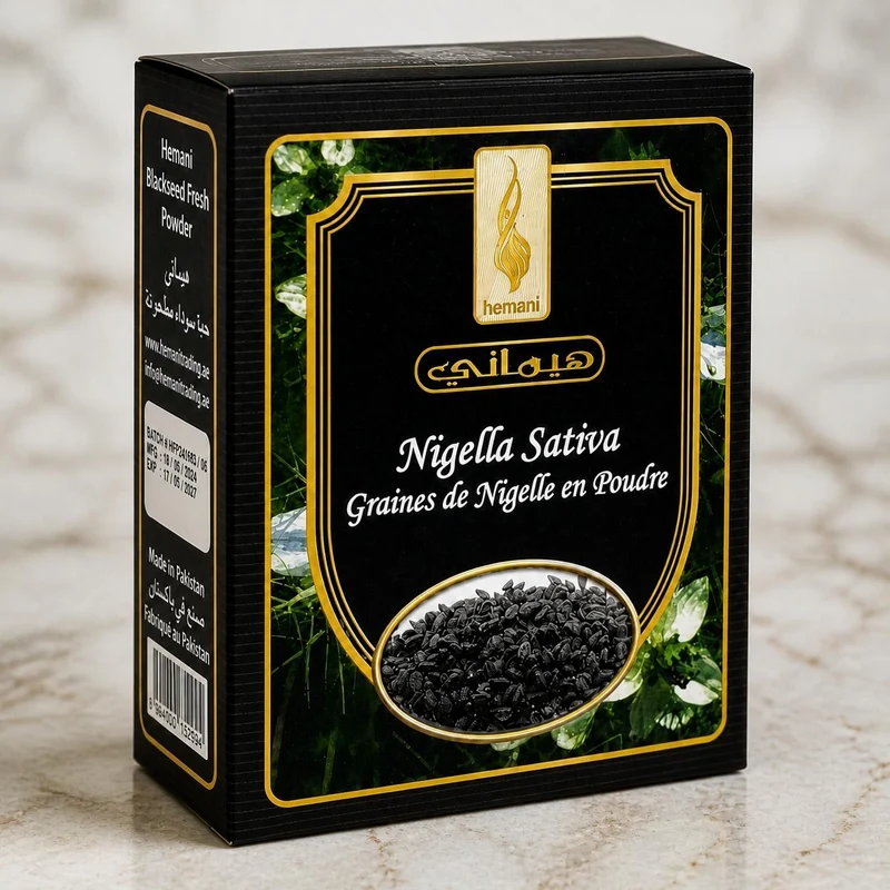 Graines de Nigelle en Poudre 200g Naturelle Hemani