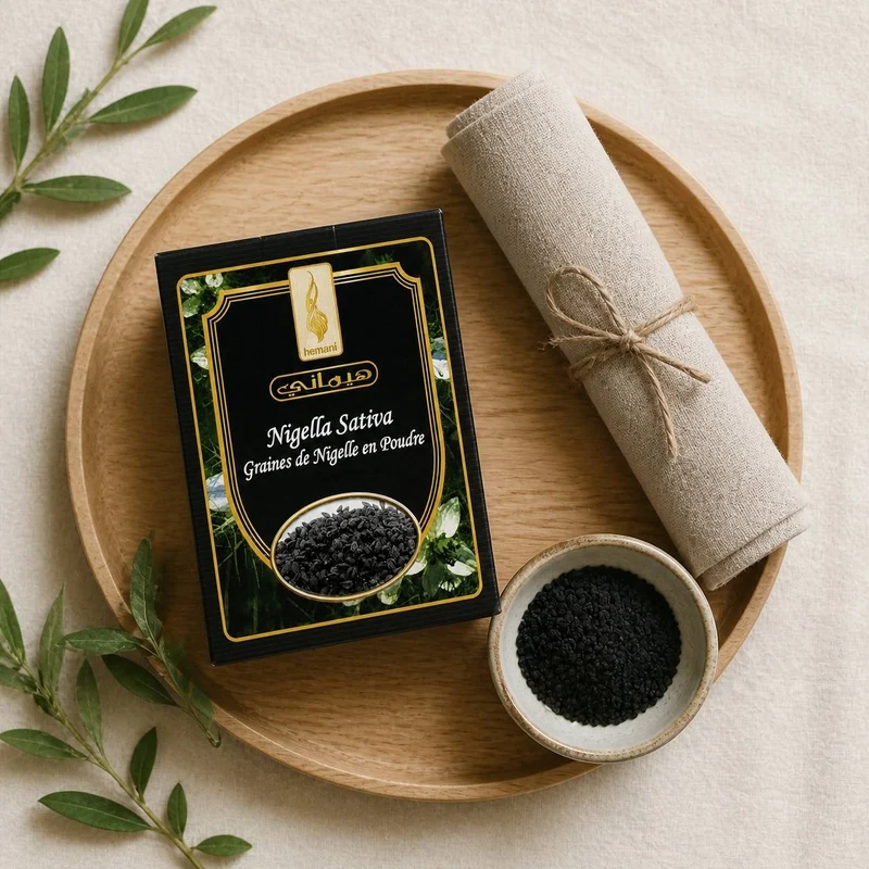 Graines de Nigelle en Poudre 200g Naturelle Hemani