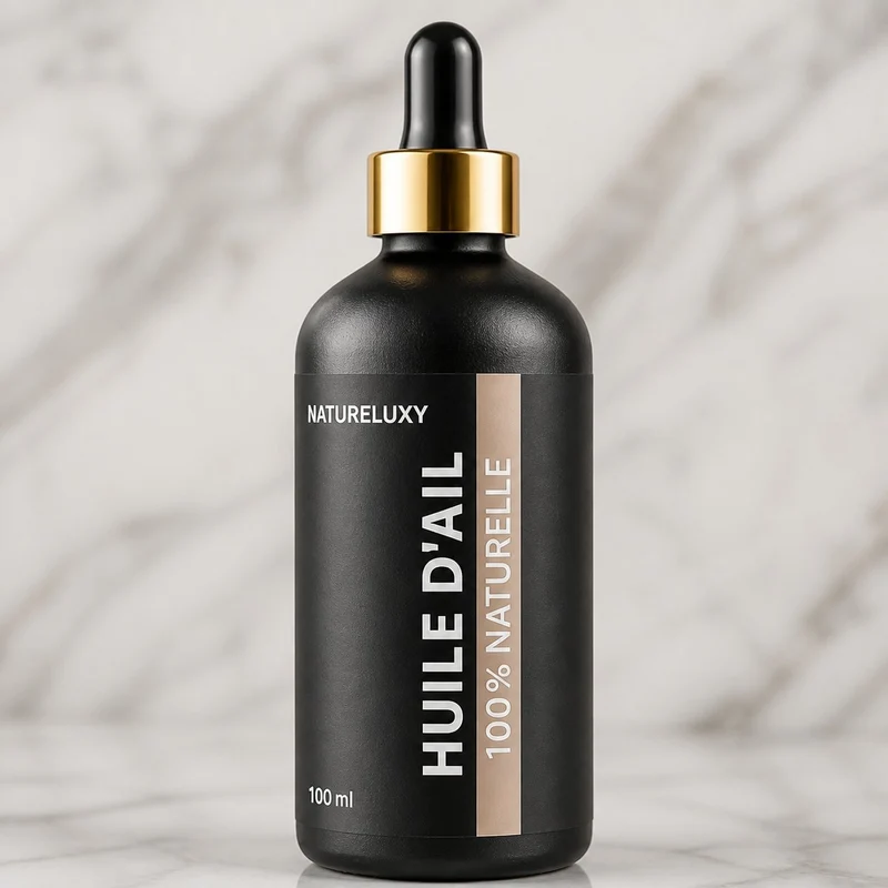 Huile d'Ail 100mL Pipette 100% Naturelle