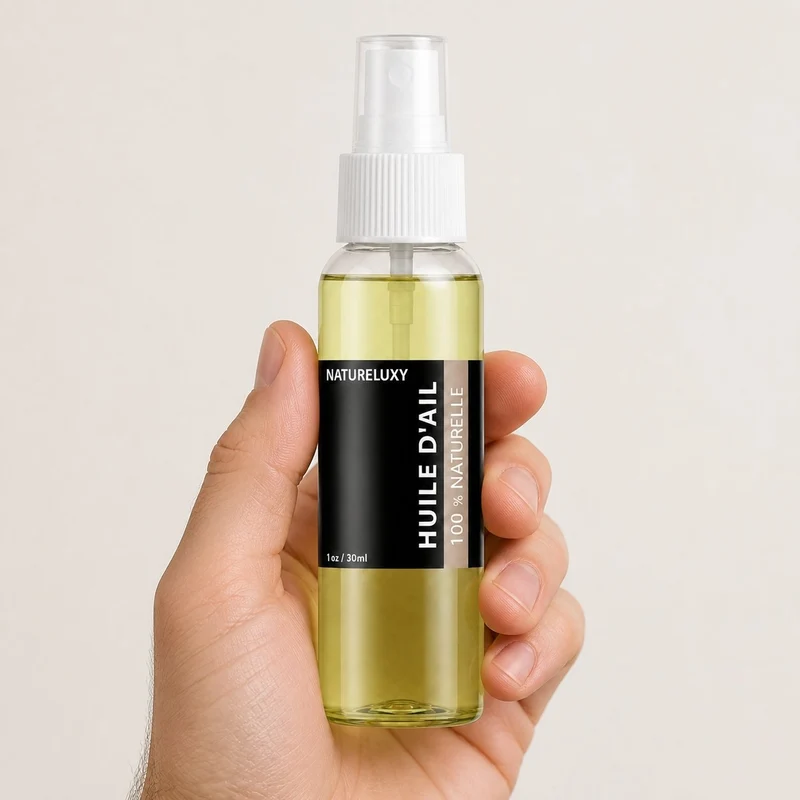 Huile d'Ail 100mL Spray 100% Naturelle