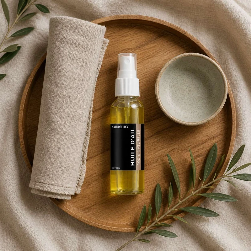 Huile d'Ail 100mL Spray 100% Naturelle