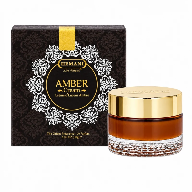 Crème Ambré pour le Corps Hemani 30 g - Crème Cosmétique Corps