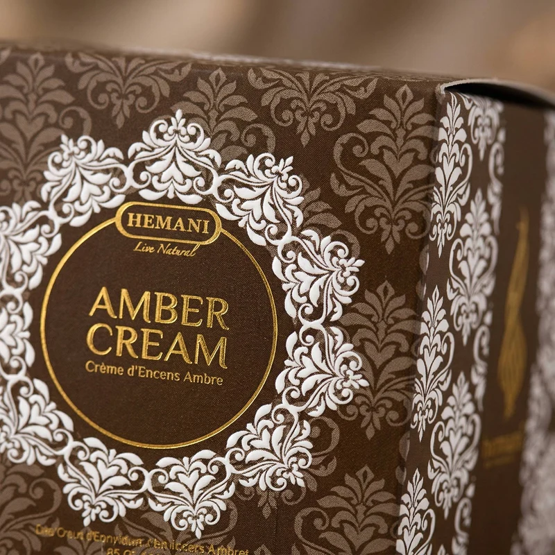 Crème Ambré pour le Corps Hemani 30 g - Crème Cosmétique Corps