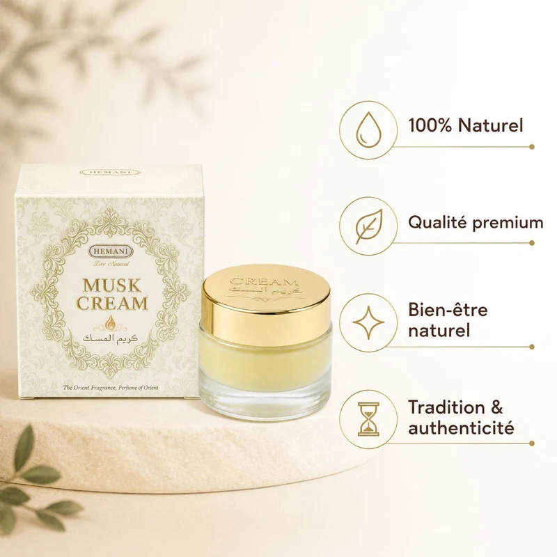 Crème de Musc pour le Corps - Hemani