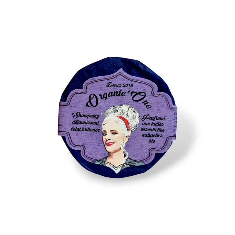 Shampoing solide Cheveux blancs ou méchés - Lavande