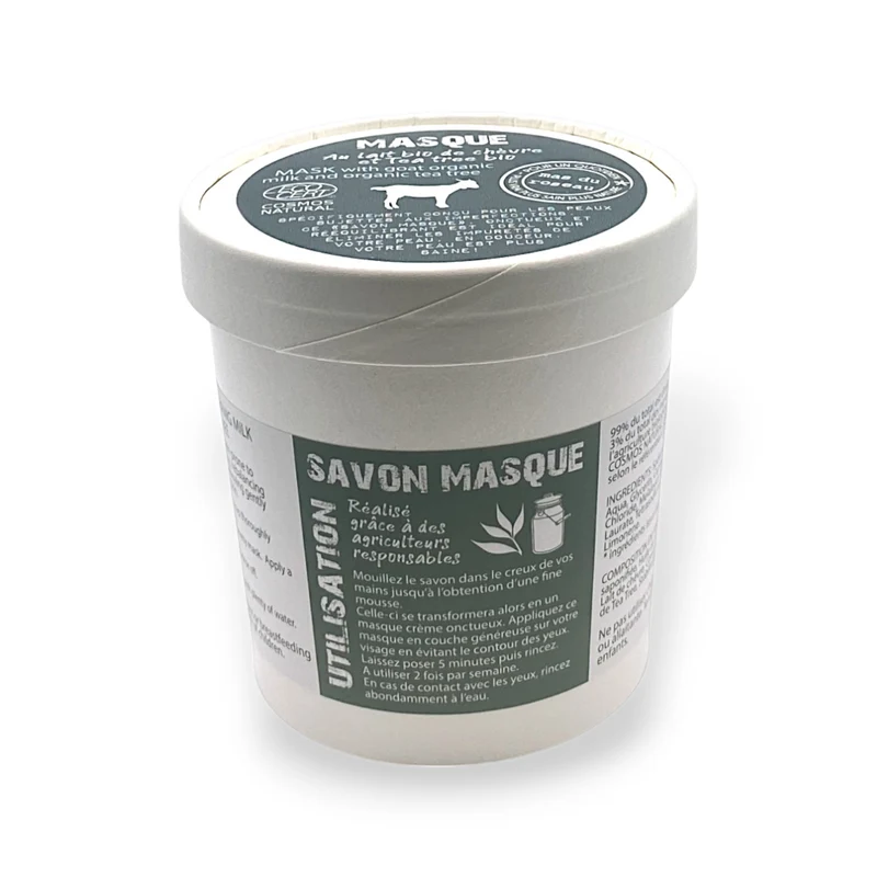 Masque anti-imperfections - Lait de chèvre et Tea tree bio