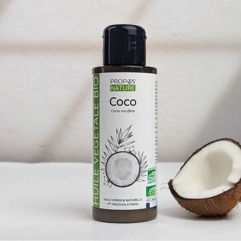 Huile de Coco vierge Bio