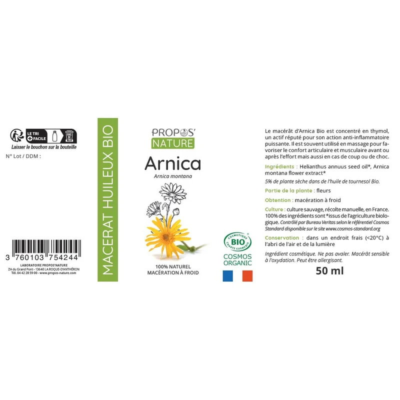 Macérât d'Arnica Bio