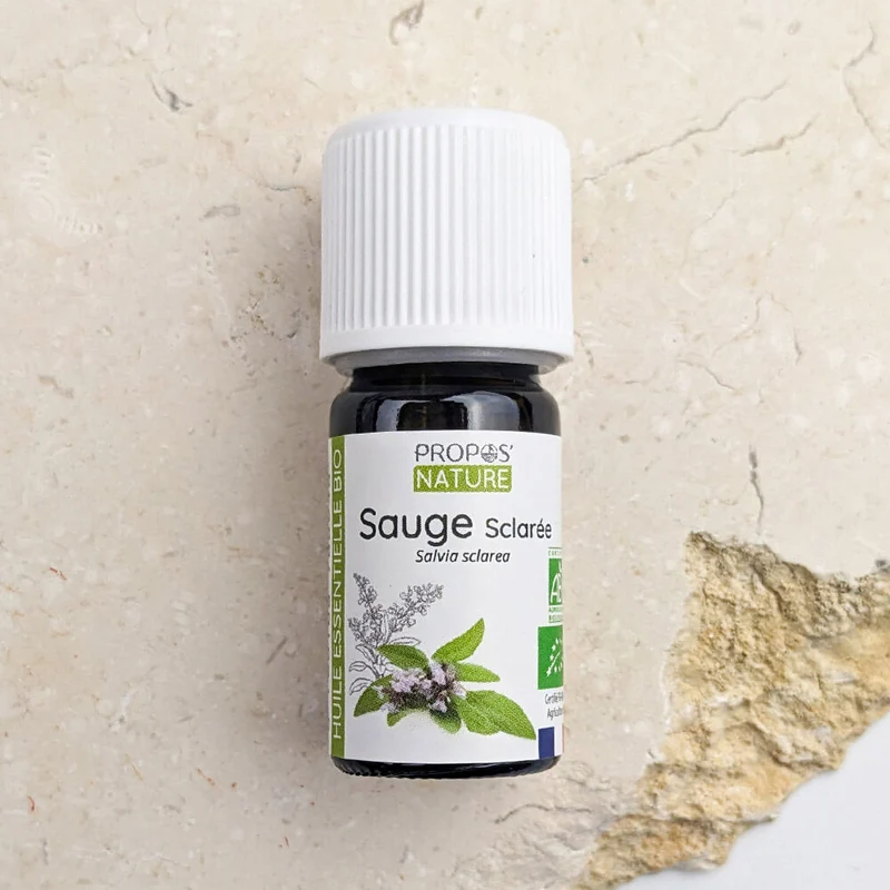 Huile essentielle de Sauge sclarée Bio