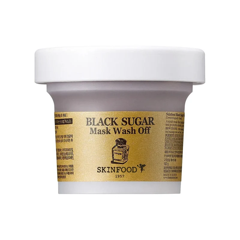 SKINFOOD - Masque visage au sucre noir- plusieurs options possibles- 120g (Collection Anti-Gaspi)