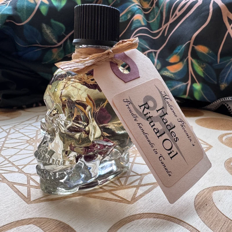 Skull Shaped Oil Bottles