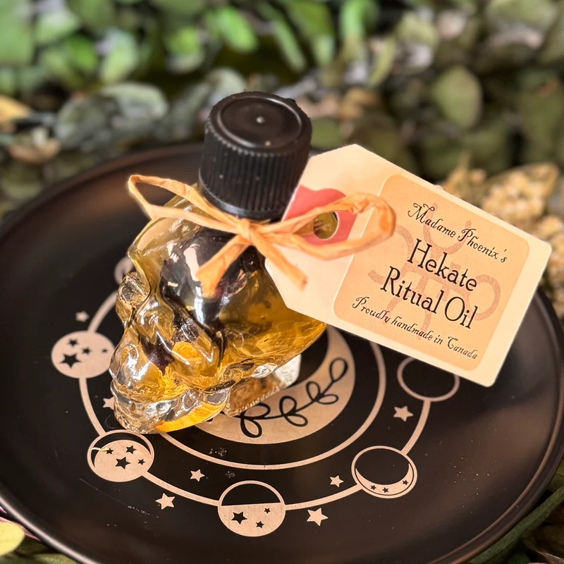 Skull Shaped Oil Bottles