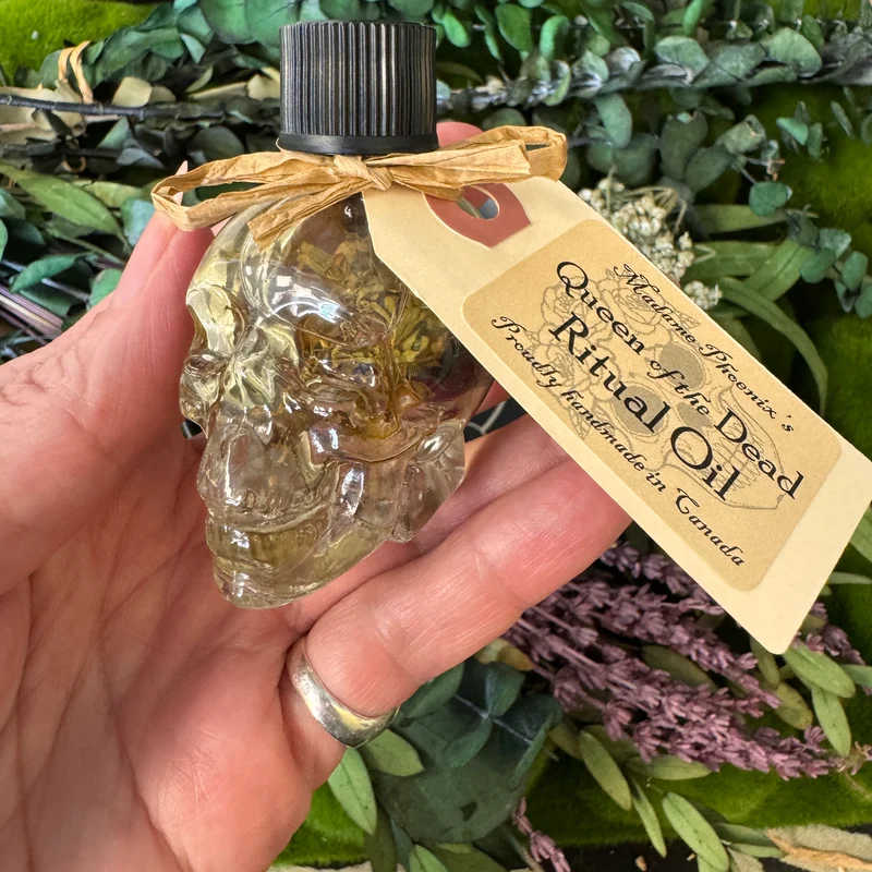 Skull Shaped Oil Bottles