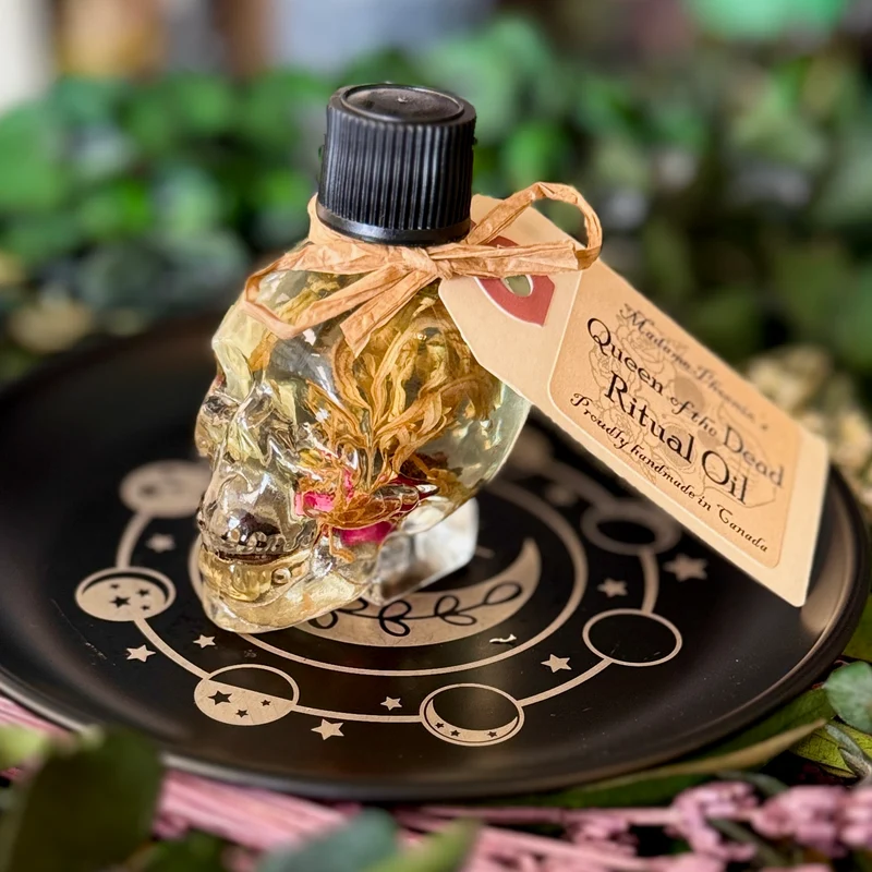 Skull Shaped Oil Bottles