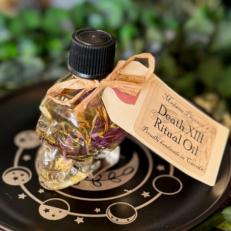 Skull Shaped Oil Bottles