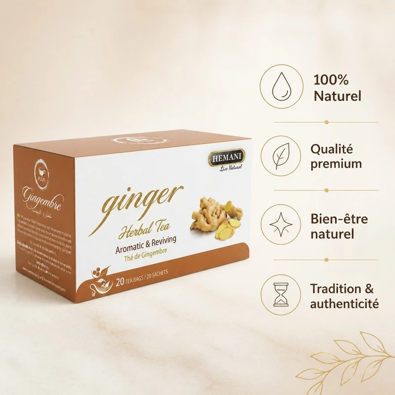 Hemani 20 Tisanes de Gingembre — Infusion