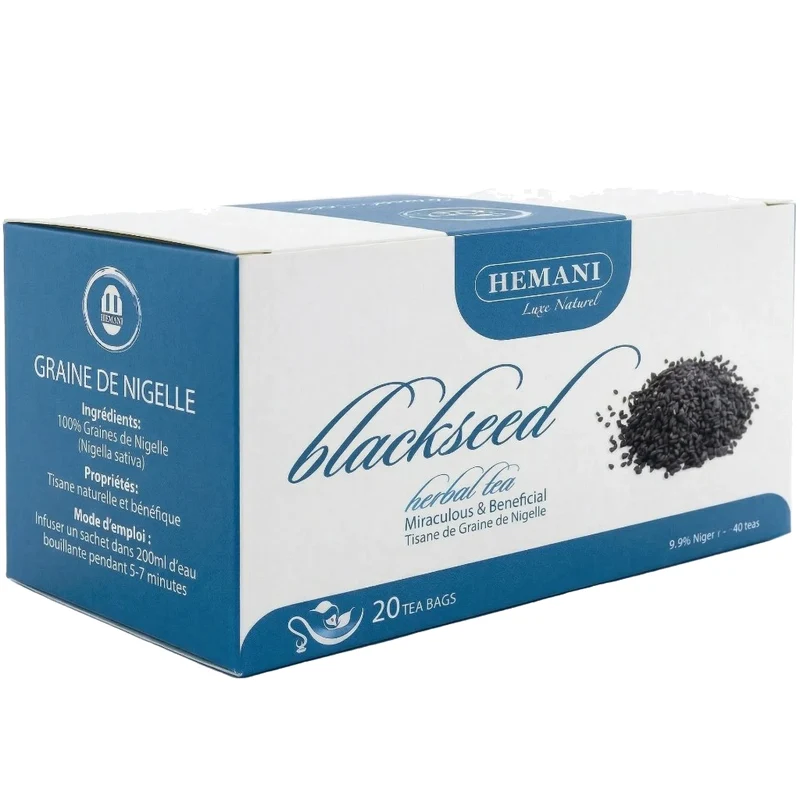 20 Tisanes à la Nigelle Hemani - Infusion en 20 Sachets