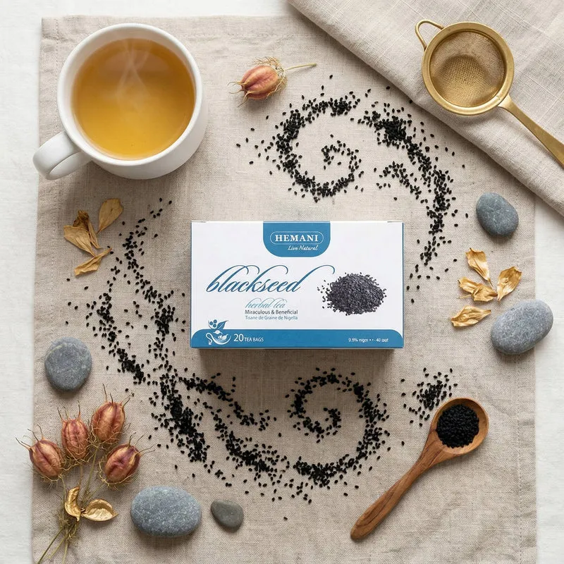 20 Tisanes à la Nigelle Hemani - Infusion en 20 Sachets