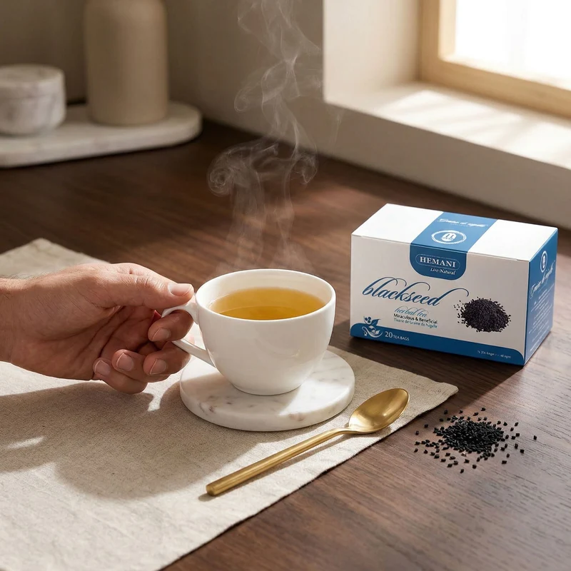 20 Tisanes à la Nigelle Hemani - Infusion en 20 Sachets