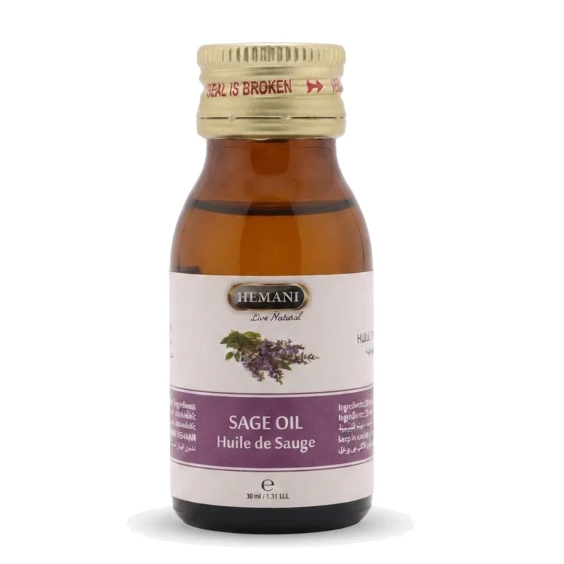Huile de Sauge 30ml Naturelle Hemani