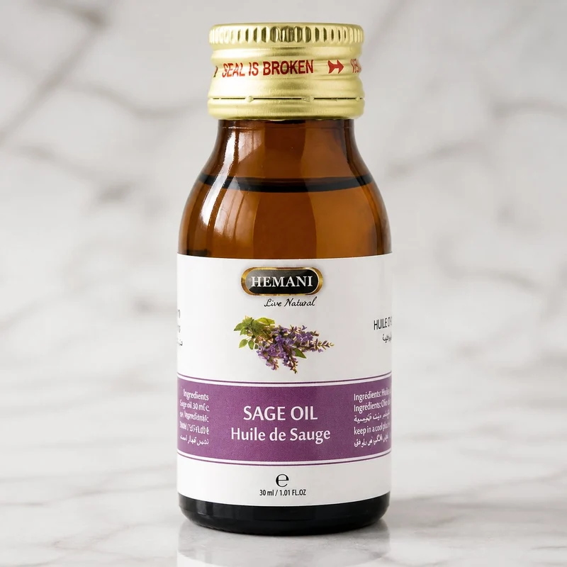 Huile de Sauge 30ml Naturelle Hemani