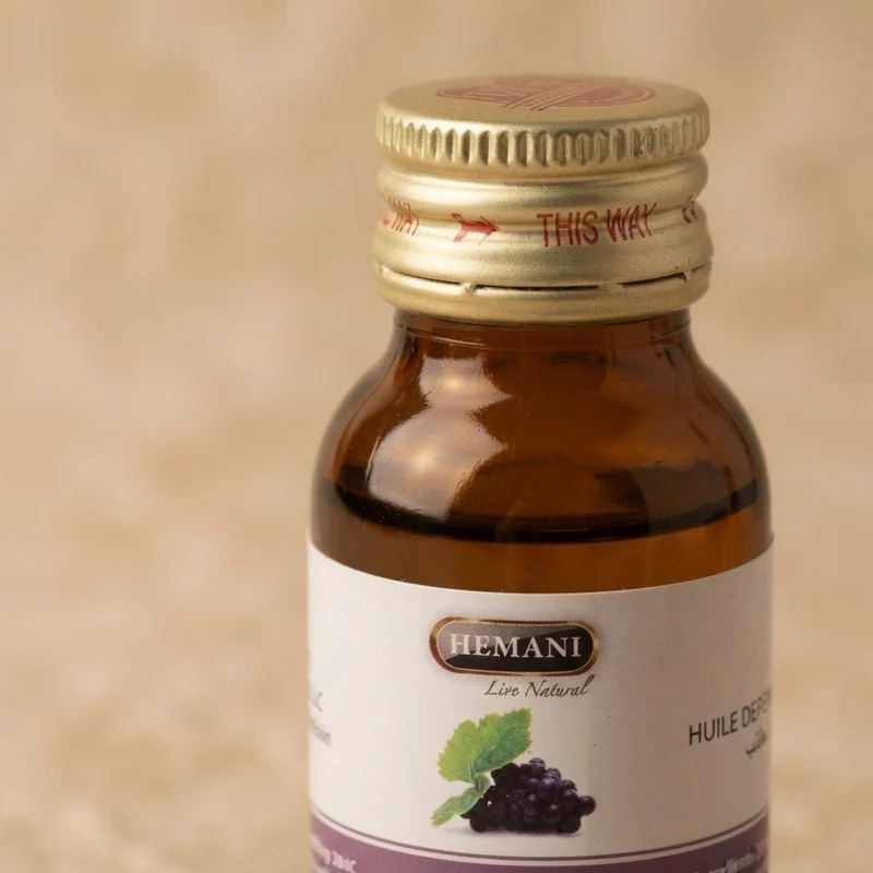 Huile de Pépin de Raisin 30mL 100% Naturelle Hemani