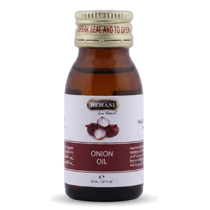 Huile d’Oignon Hemani 30 ml - Huile Capillaire