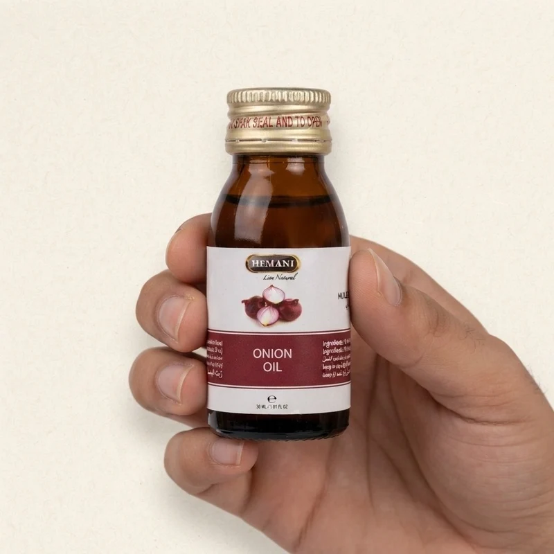 Huile d’Oignon Hemani 30 ml - Huile Capillaire