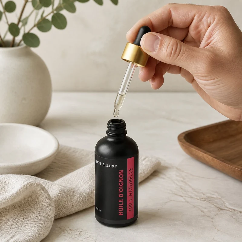 Huile d'oignon 100mL Pipette 100% Naturelle