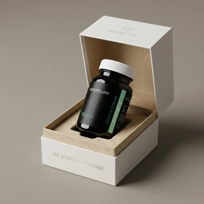 Spiruline 120 Gélules Végétales 300 mg