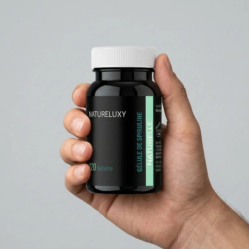 Spiruline 120 Gélules Végétales 300 mg
