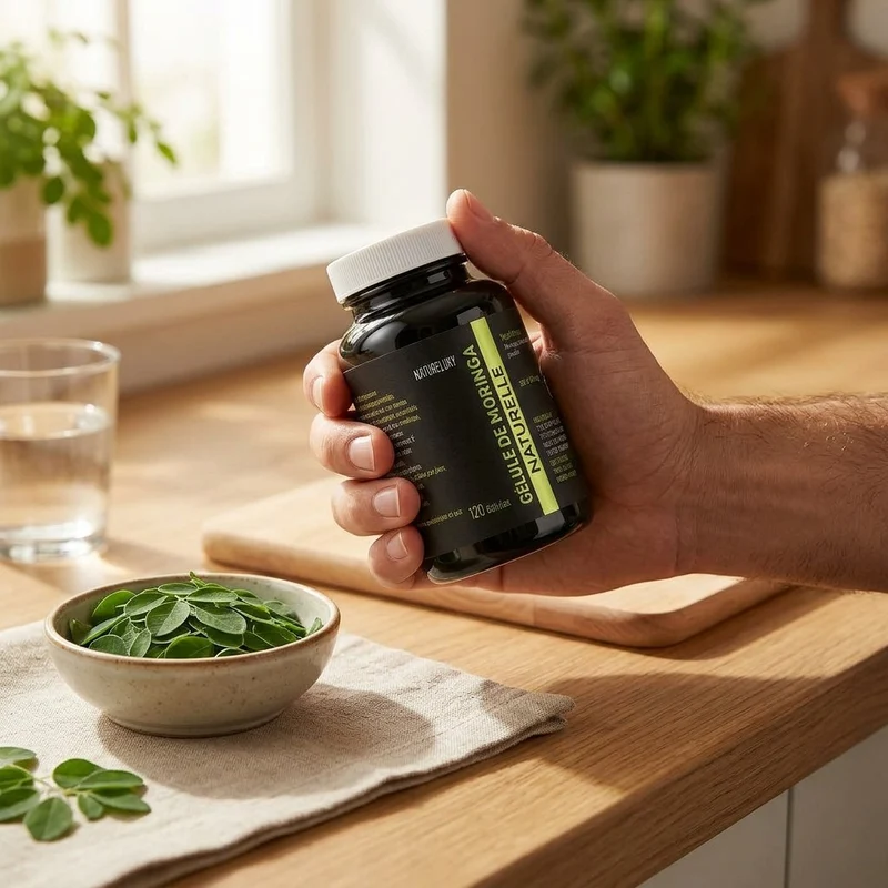 120 gélules de Moringa 100% végétales - 300mg