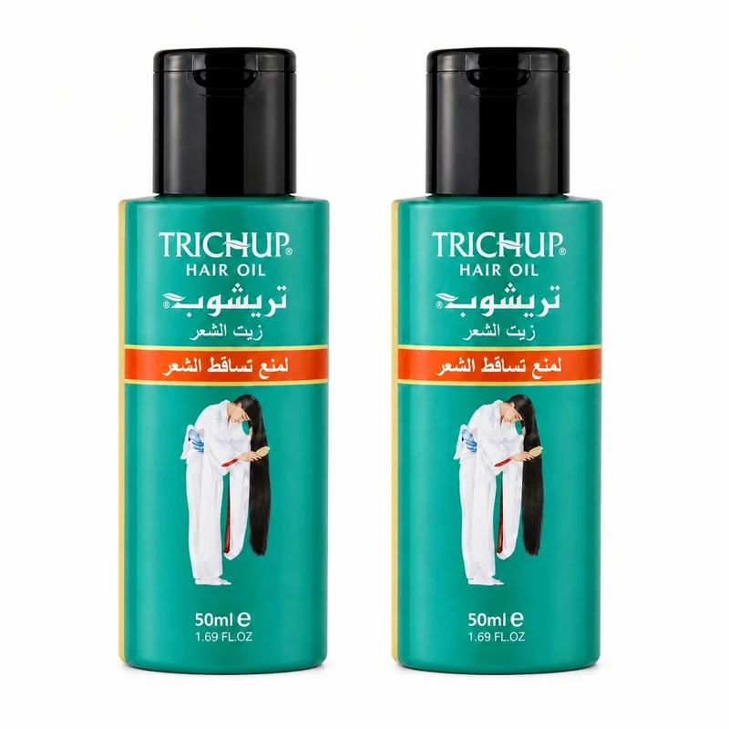 2 Huile Anti-Chute Soin Indien Trichup 50mL