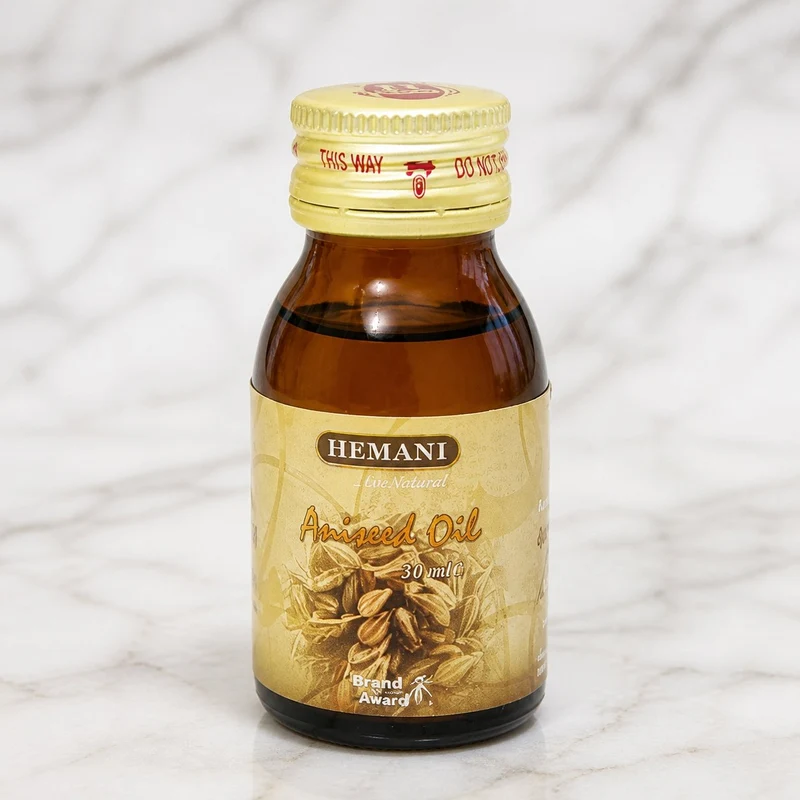 2 Huile d'Anis 30mL 100% Naturelle Hemani