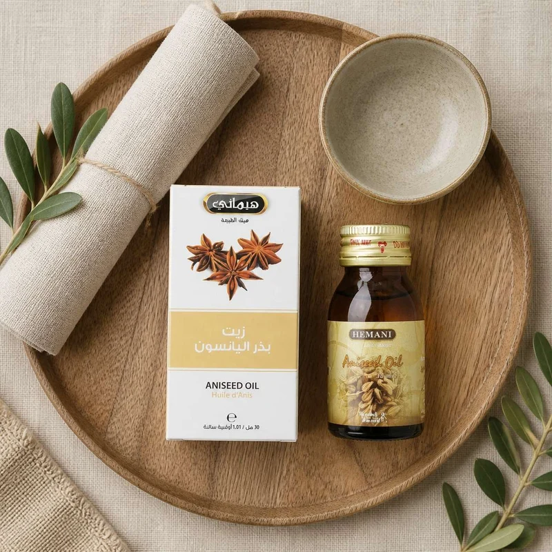 2 Huile d'Anis 30mL 100% Naturelle Hemani