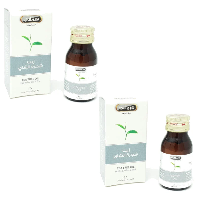 2 Huile d'Arbre à Thé 30mL 100% Naturelle Hemani