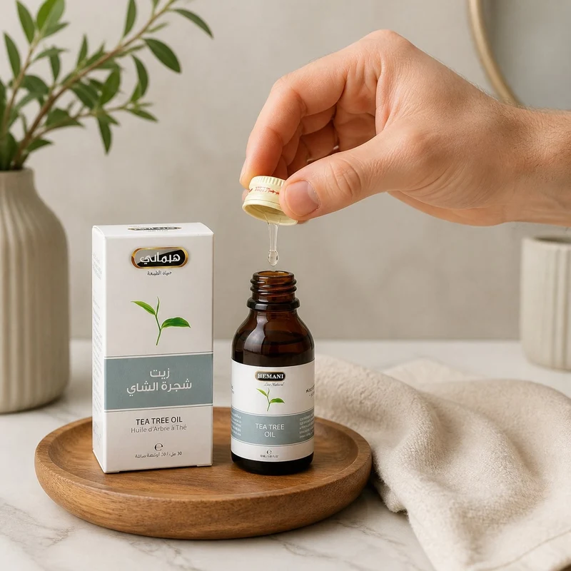 2 Huile d'Arbre à Thé 30mL 100% Naturelle Hemani