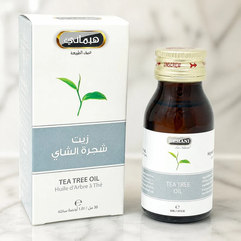 2 Huile d'Arbre à Thé 30mL 100% Naturelle Hemani
