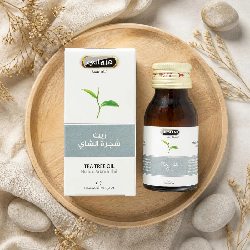 2 Huile d'Arbre à Thé 30mL 100% Naturelle Hemani
