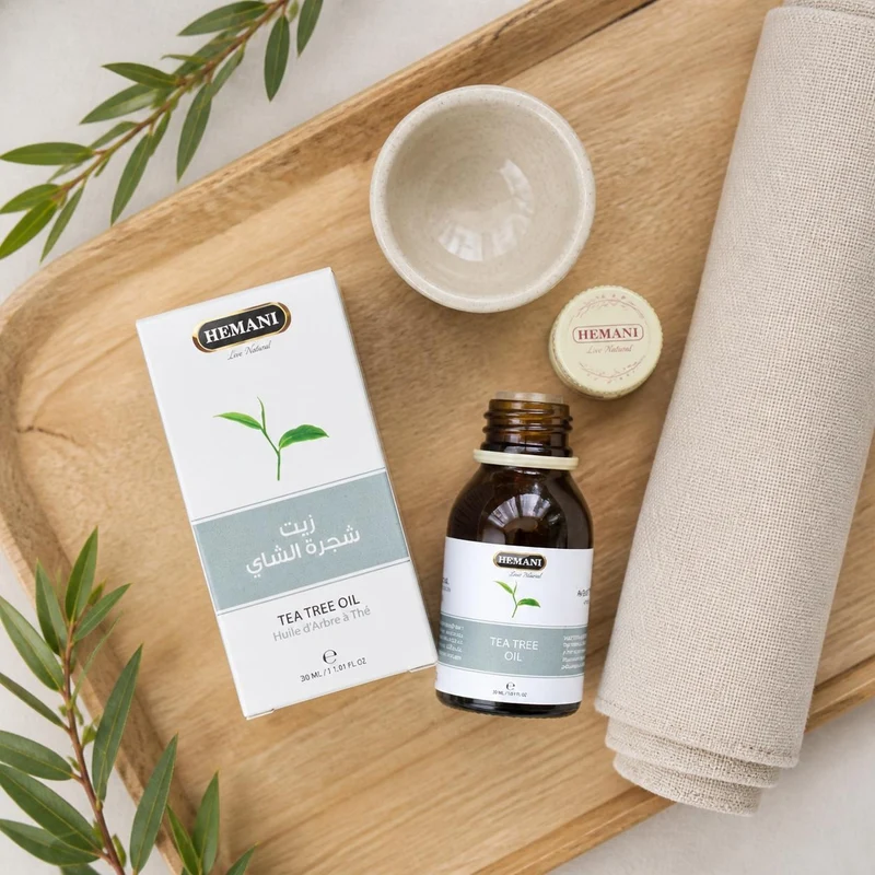 2 Huile d'Arbre à Thé 30mL 100% Naturelle Hemani